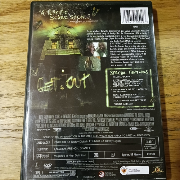 THE AMITYVILLE HORROR Special Edition on DVD - Picture 2 of 2